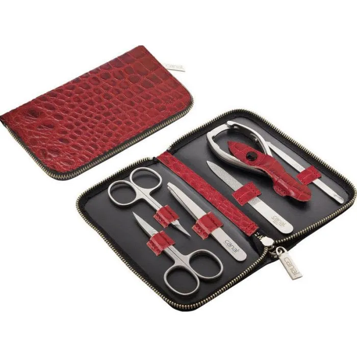 Manik&uuml;re-Set 6-teilig Canal (rot) (406310004)