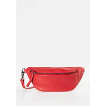 Bauchtasche Leder (rot) (109310026)