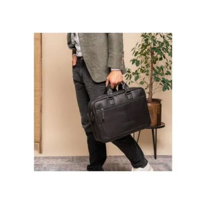 Aktentasche Leder The Chesterfield (schwarz) (302100038)