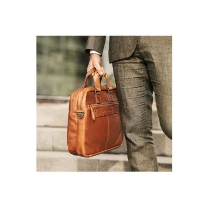 Aktentasche Leder The Chesterfield Seth (cognac) (302510042)