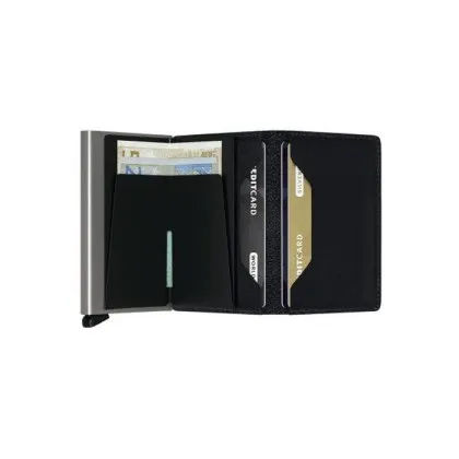Kartenetui SECRID Slimwallet Original (schwarz/grau) (420100067)