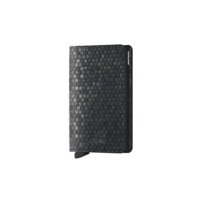 Kartenetui SECRID Slimwallet Hexagon (schwarz) (420100102)
