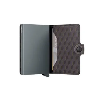 Kartenetui SECRID Miniwallet Optical (dunkelgrau/grau) (420120007)