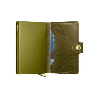 Kartenetui SECRID Premium Miniwallet Basco (grün/grün) (420410008)