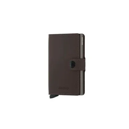 Kartenetui SECRID Miniwallet Matte (dunkelbraun/grau) (420500036)