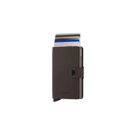 Kartenetui SECRID Miniwallet Matte (dunkelbraun/grau) (420500036)