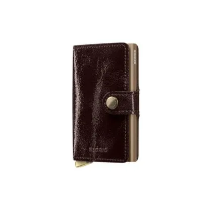 Kartenetui SECRID Premium Miniwallet Naplak (braun/kupfer) (420500045)