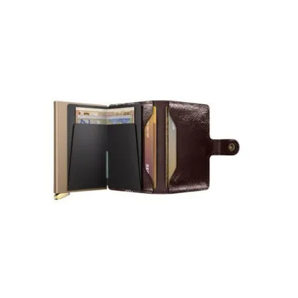 Kartenetui SECRID Premium Miniwallet Naplak (braun/kupfer) (420500045)