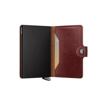 Kartenetui SECRID Premium Miniwallet Basco (braun/schwarz) (420510027)