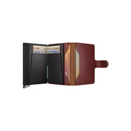 Kartenetui SECRID Premium Miniwallet Basco (braun/schwarz) (420510027)