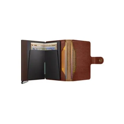 Kartenetui SECRID Premium Miniwallet Basco (braun/braun) (420510028)